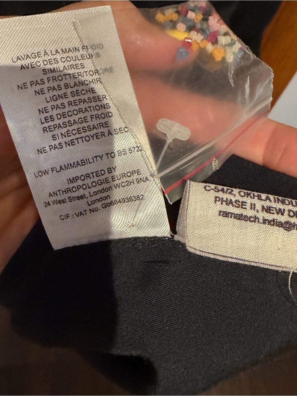 Anthropologie Silk Endless Dream Hand Beaded Mini Dress - Picture 8 of 8